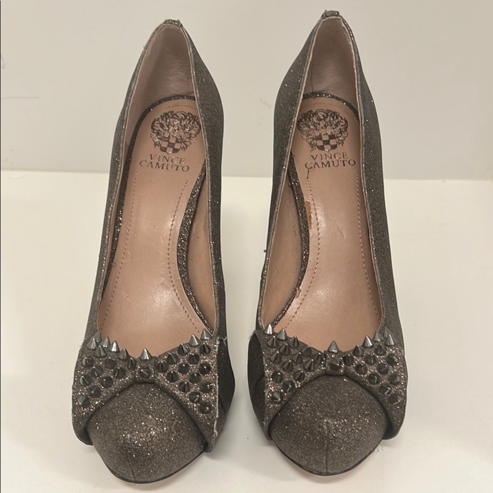Vince Camuto women 10 Jama Copper Bronze Gilitter
